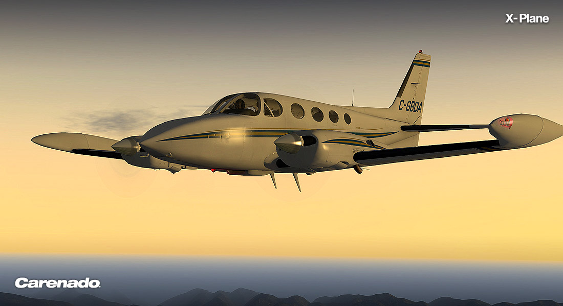 carenado c340 torrent x-plane