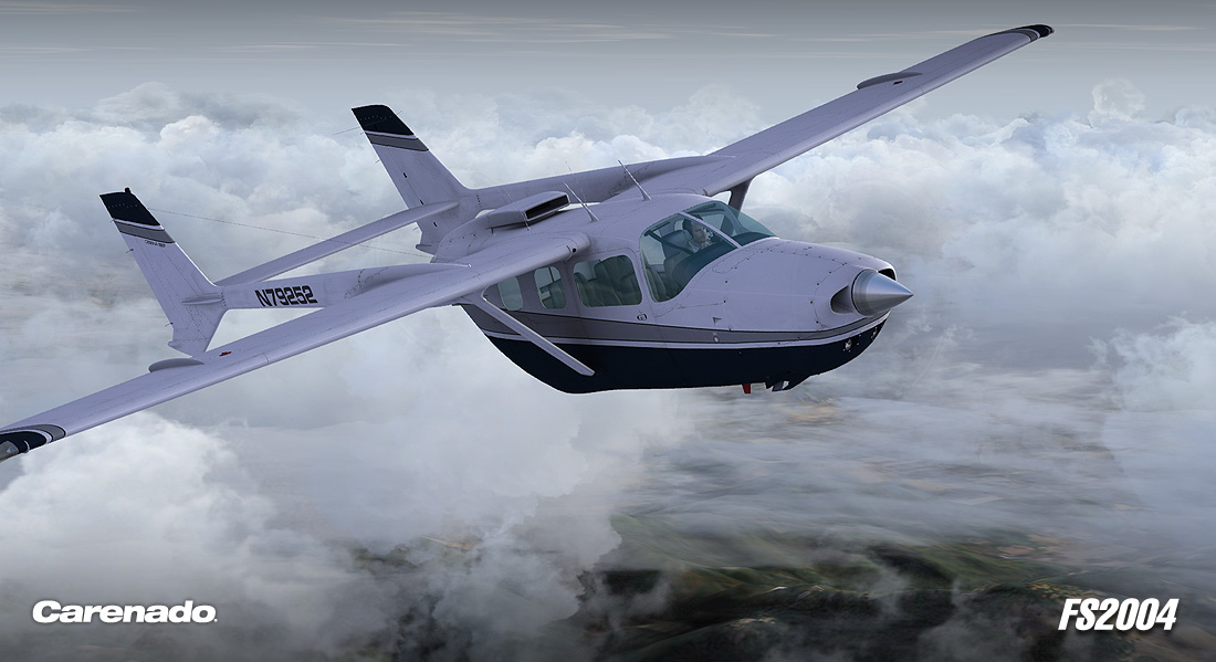 【fs9】carenado c337h skymaster(塞斯纳双垂尾轻型飞机)[bt]