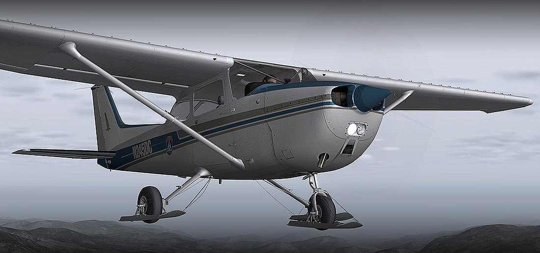 1/2 Cessna 172 フライトコントロールセット CESSNA 172 SKYHAWK SP NAV III AVIONICS PILOT'S OPERATING