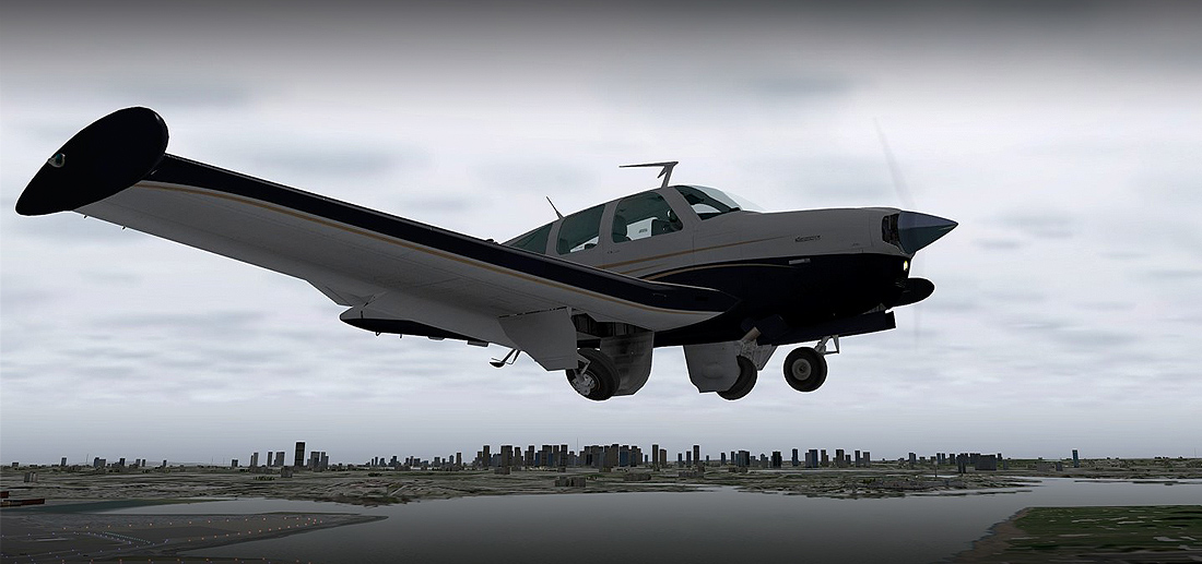 V35 BONANZA XPLANE – Carenado