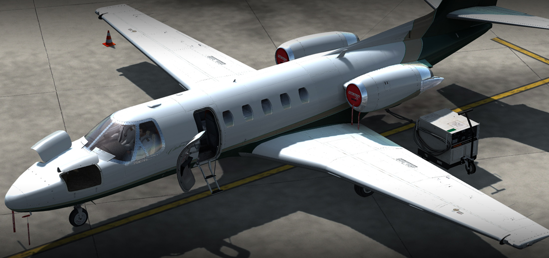 S550 CITATION II HD SERIES FSX/P3D Carenado