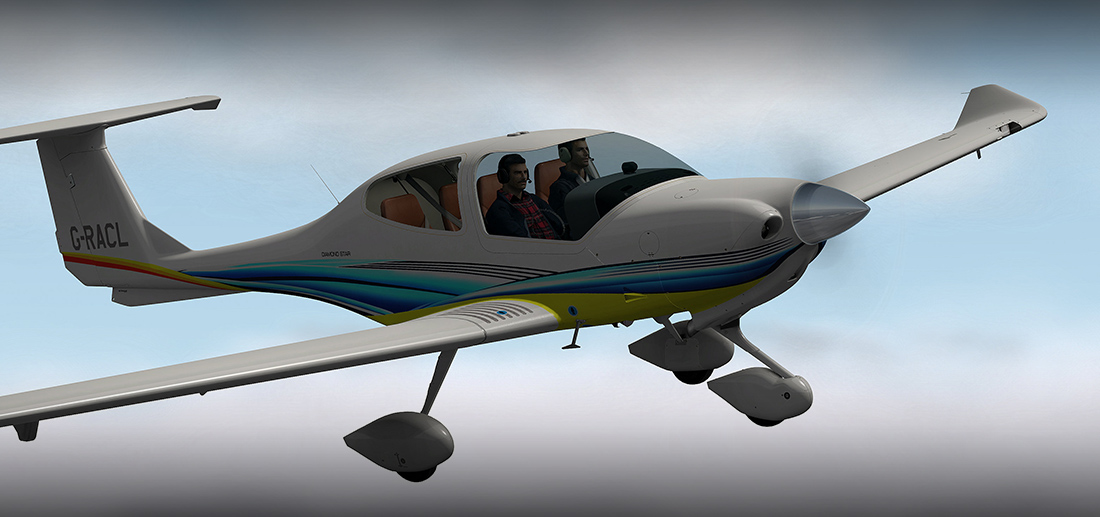 DA40 XPLANE – Carenado