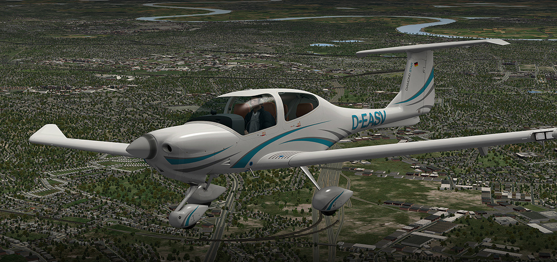 DA40 XPLANE – Carenado