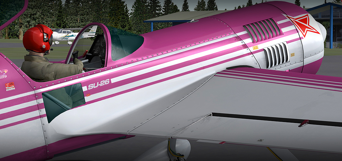 SU-26 XPLANE – Carenado