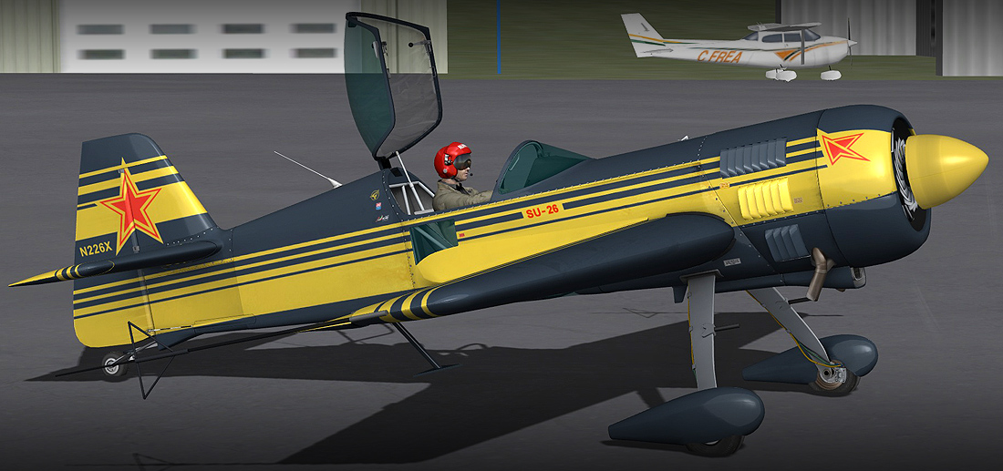 SU-26 XPLANE – Carenado