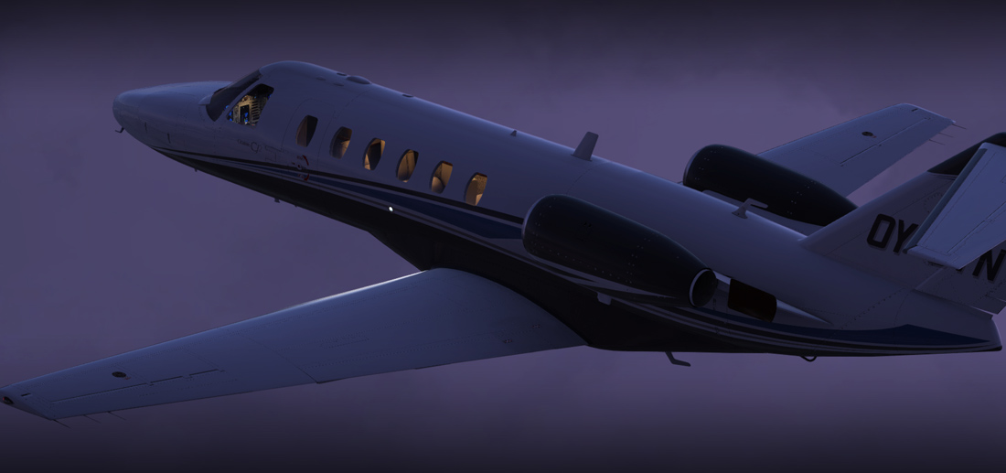 525A CITATION CJ2 HD SERIES FSX/P3D Carenado