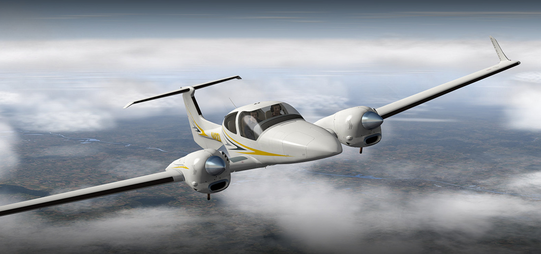 DA42 TWIN STAR XPLANE – Carenado