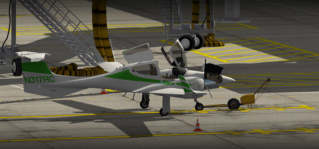 DA42 TWIN STAR XPLANE – Carenado