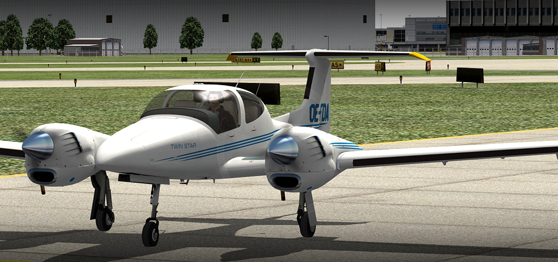 DA42 TWIN STAR XPLANE – Carenado