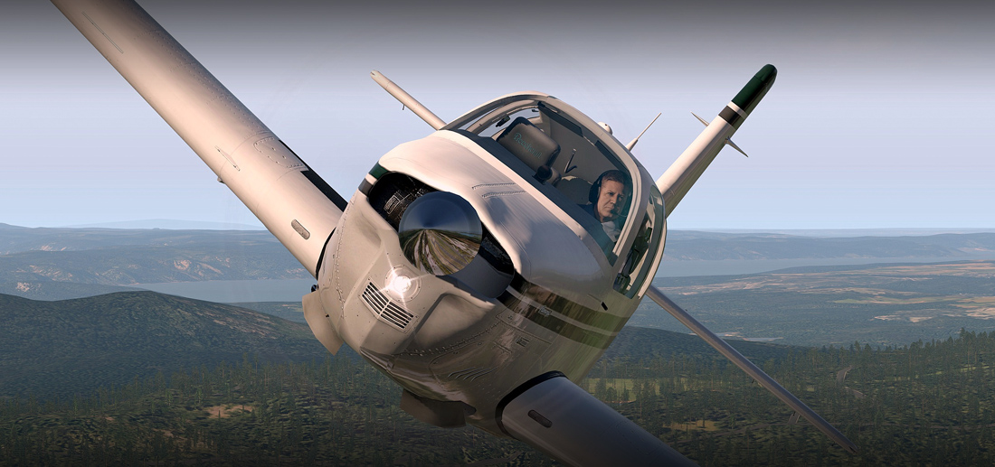 F33A BONANZA XPLANE 11 Carenado