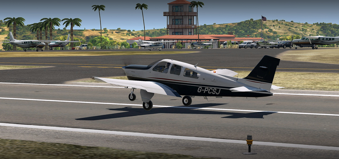 F33A BONANZA XPLANE 11 Carenado