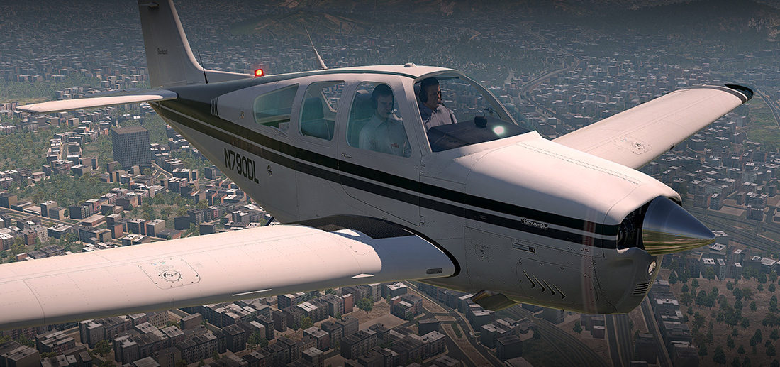 F33A BONANZA XPLANE 11 Carenado