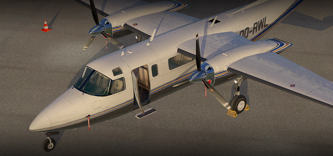 690B TURBO COMMANDER XPLANE 11 – Carenado