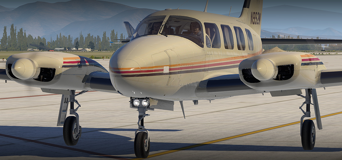 PA31 NAVAJO HD SERIES XPLANE 11 – Carenado