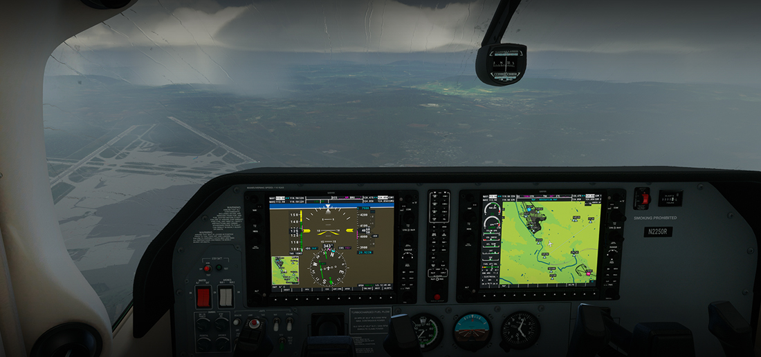 Cessna 182 Turbo Skylane Cockpit