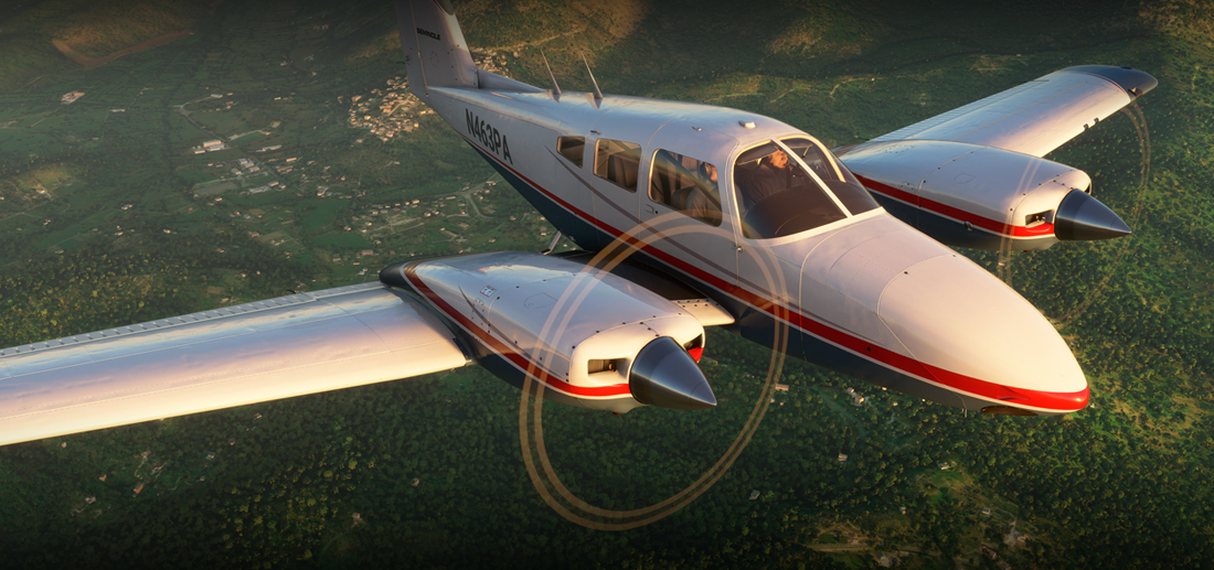 Carenado Piper PA44 Seminole v2.0.0 [MSFS2020]微软模拟飞行2020飞行宝