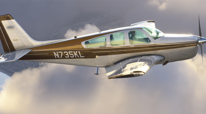 ADD-ON FOR
AVAILABLE ONLY AT MICROSOFT FLIGHT SIMULATOR
MARKETPLACE
Latest versions: 1.0.0 (MSFS2024)
The F33A stands as an icon of American general aviation, blending high-performance with refined design. Renowned for its sleek low-wing profile, retractable landing gear, and smooth handling characteristics, the F33A remains a favorite among discerning pilots and aviation enthusiasts.
Designed for cross-country capability and precision flying, the F33A combines a robust airframe with responsive controls and exceptional climb performance. The cabin offers seating for four in a club-style layout, delivering both ergonomic comfort and outstanding visibility through large panoramic windows.
Powered by a fuel-injected Continental IO-520-B engine generating 285 horsepower, the F33A cruises at 174 knots and offers a range exceeding 900 nautical miles. With its efficient performance envelope, balanced flight characteristics, and durable construction, this aircraft is a trusted choice for both personal and instructional use.
Features
8 liveries + 1 White.
KFC 225 autopilot with trim-based pitch control.
Garmin GNS530 and GNS430 as primary navigation systems.
Compatible with GTN750/GTN650 and GTN750Xi/GTN650Xi (requires pms50.com or tdssim.com).
Bendix King KI 525A HSI and KA 285 mode annunciator panel.
Garmin GMA 340 audio panel.
Garmin GTX 330 transponder.
Bendix King KR 87 ADF with digital readout.
Functional standby instruments and adjustable interior lighting.
Custom high-fidelity stereo sound pack recorded from the real aircraft (engine, switches, levers, and interior ambiance).
Realistic aerodynamic modeling and engine performance based on verified POH data.
Optimized for MSFS 2024 with detailed systems simulation and accurate flight behavior (only in MSFS2024 version).
Tablet interphase for switching between GNSs and GTNs (if installed).
Available only at Microsoft Flight Simulator marketplace
(in game market).
This Carenado product is an add-on to be used in a simulation platform (FSX, P3D, X-Plane or MSFS or other) (the