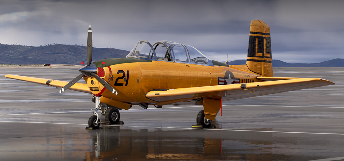 T-34B Mentor em pintura alternativa