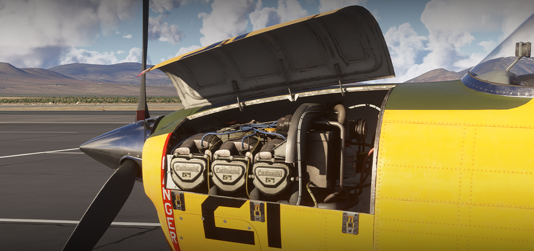 Motor Continental IO-520-BB do T-34B